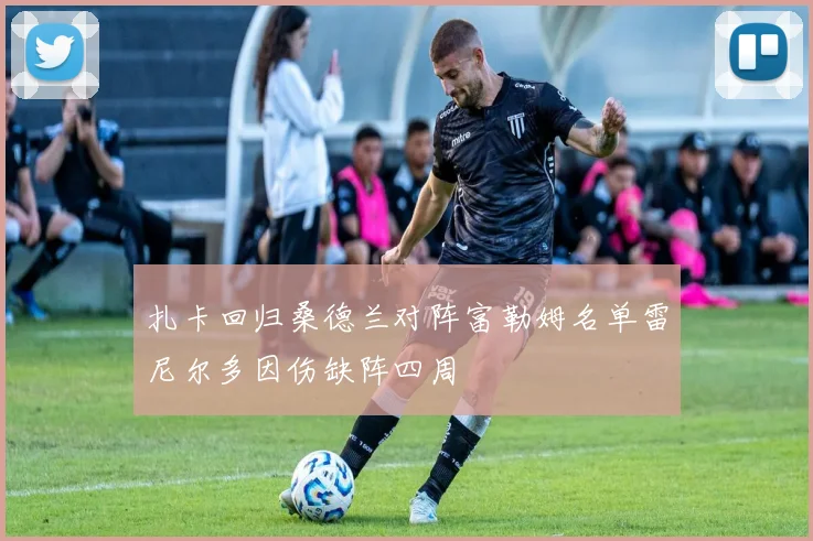 扎卡回归桑德兰对阵富勒姆名单雷尼尔多因伤缺阵四周